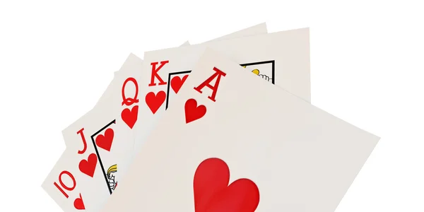 Pokerkarten — Stockfoto