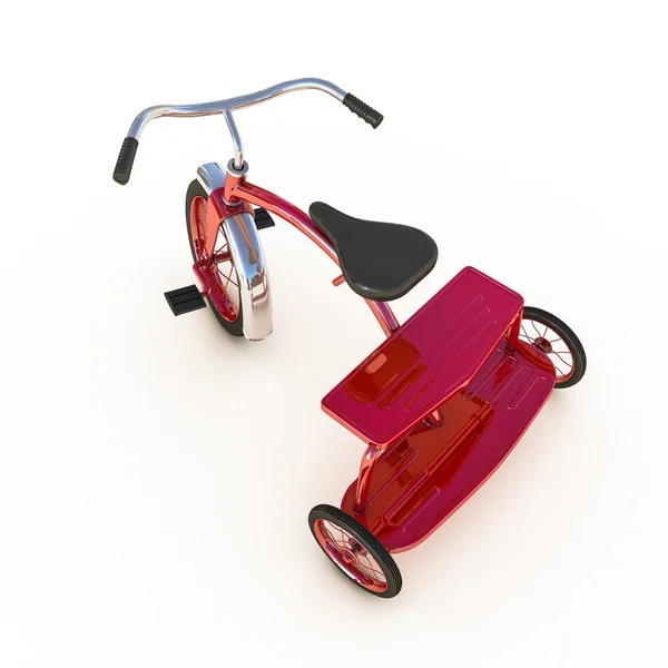 Tricycle rouge — Photo