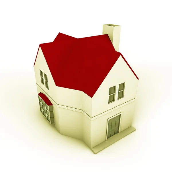 Simple house model — Stock Photo, Image