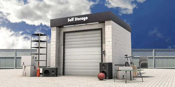 Self-storage — Stockfoto
