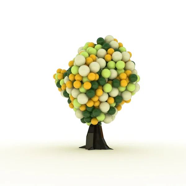 泡泡糖树 — 图库照片