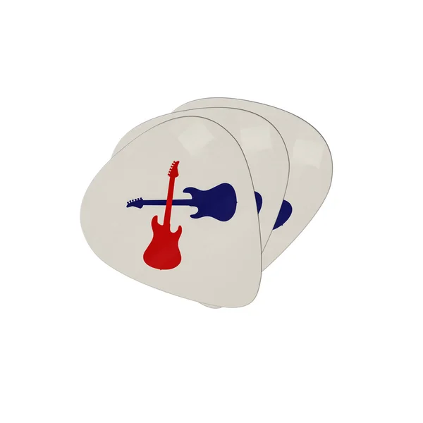 Guitar pick — Stock Photo, Image