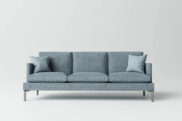 Sofa Isoliert Auf Weißem Hintergrund Illustration — Stockfoto