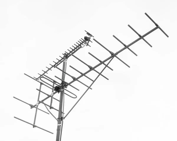 Antenne Geïsoleerd Witte Achtergrond Illustratie — Stockfoto