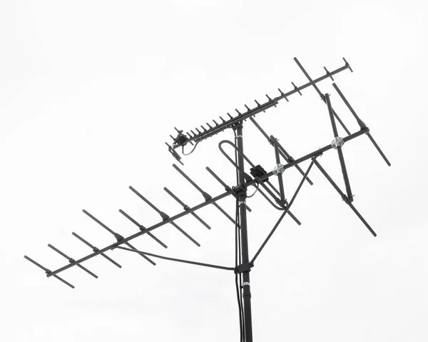 Antenne Isolée Sur Fond Blanc Illustration — Photo