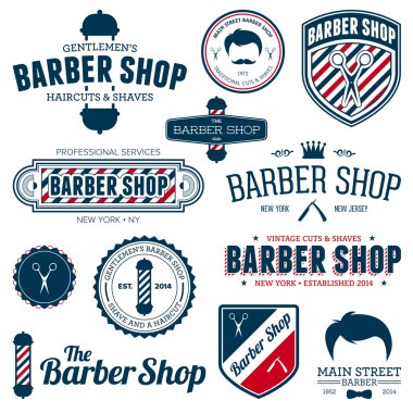 Barber shop graphics clipart