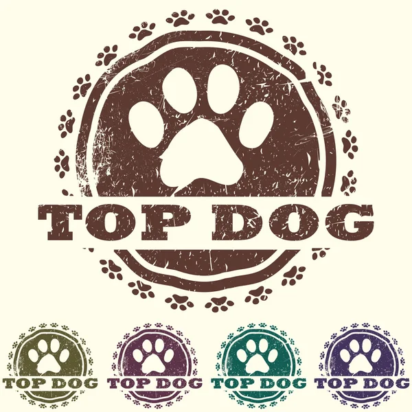 Top dog — Vector de stoc