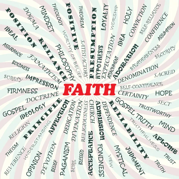 Віра — стоковий вектор