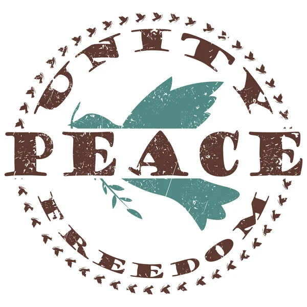 La pace — Vettoriale Stock