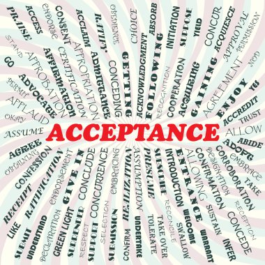 Acceptance clipart