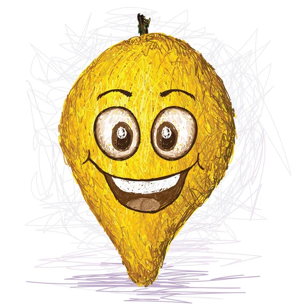 Fructe de canistel fericit — Vector de stoc