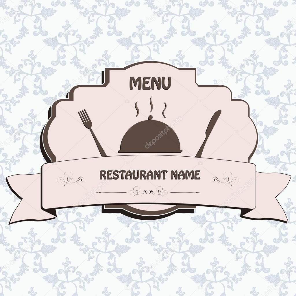 Restaurant label