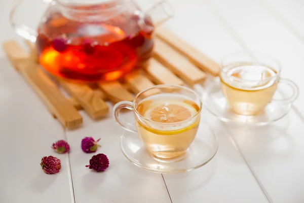 Çay ve çay saati — Stok fotoğraf
