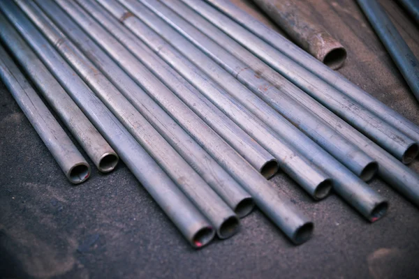 Steel pipes — Stock Photo, Image