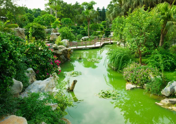 Jardim chinês clássico — Fotografia de Stock