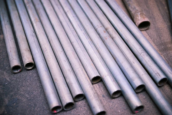 Steel pipes — Stock Photo, Image