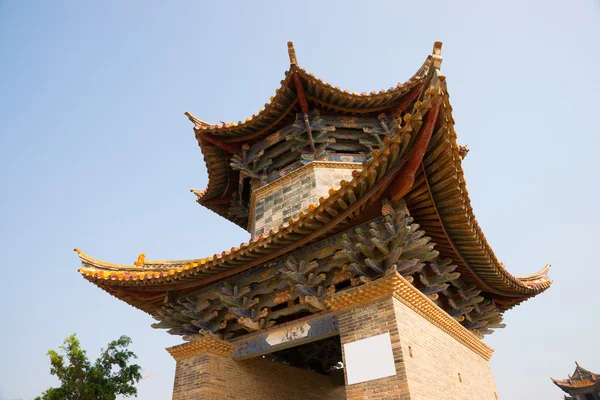 Tradiční čínské starověké architektury — Stock fotografie