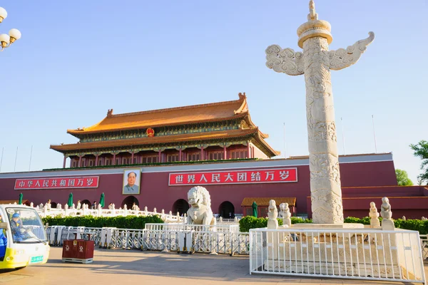 Ворота Тяньаньмэнь — стоковое фото
