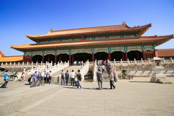 La Puerta de la Armonía Suprema en la Ciudad Prohibida — Foto de Stock