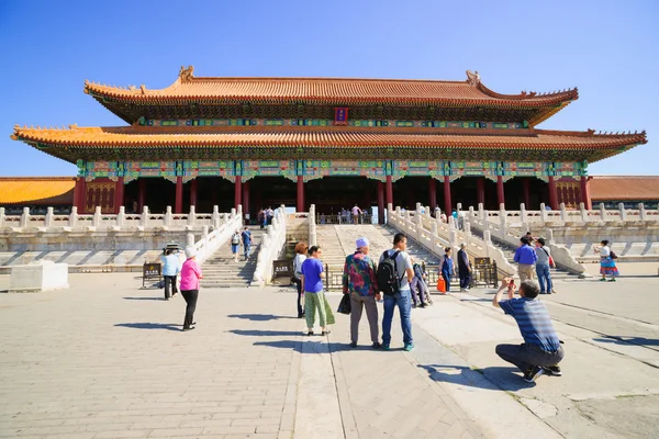 The Gate of Supreme Harmony in Forbidden City — Stock Photo, Image