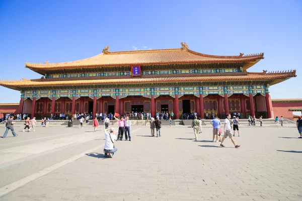 Hall of supreme harmony i förbjudna staden — Stockfoto