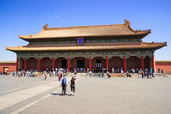 El Salón de la Armonía de Preservación en la Ciudad Prohibida — Foto de Stock