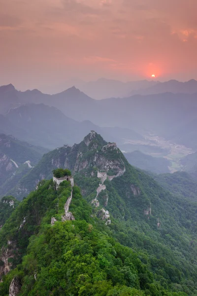 Gran Muralla de Mutianyu en China — Foto de Stock