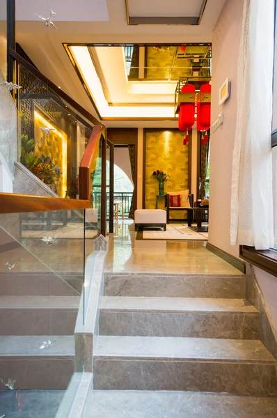 La decoración interior con estilo chino —  Fotos de Stock