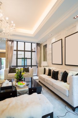 Lüks oturma odası.