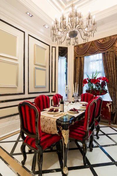 Luxueuze eetkamer — Stockfoto