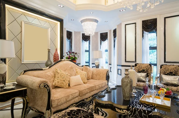 Luxury living room — Stock Photo, Image