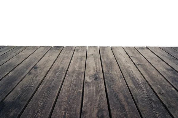 Grungy wooden plank floor — Stock Photo, Image