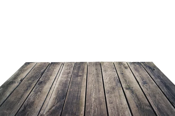Grungy wooden plank floor — Stock Photo, Image