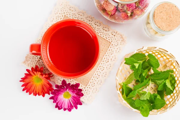 お茶と健康的なライフ スタイル — ストック写真