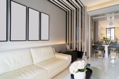 modern oturma odası