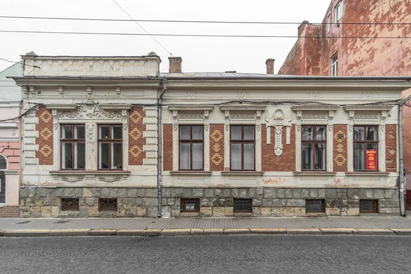 Apartment Building Built 1903 Chernivtsi Ukraine November 2021 — Stock Photo, Image