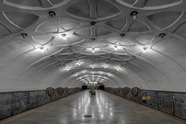 Innenraum Der Bahn Station Akademika Pavlova Charkiw Ukraine Juni 2021 — Stockfoto