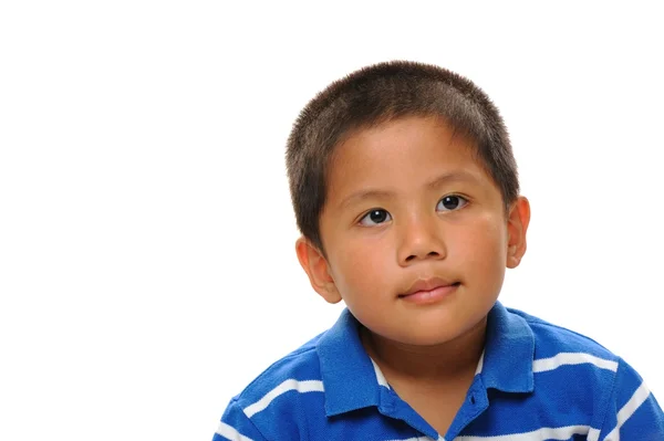 Asian Boy looks happy — Stock Photo, Image