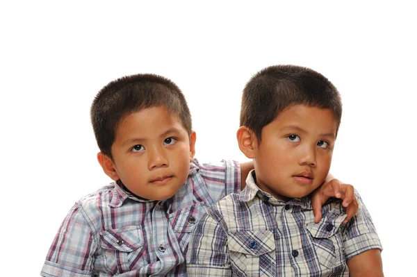 Twin brothers — Stock Photo, Image