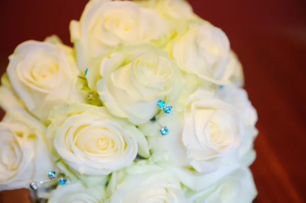 Bouquet de noivas closeup — Fotografia de Stock