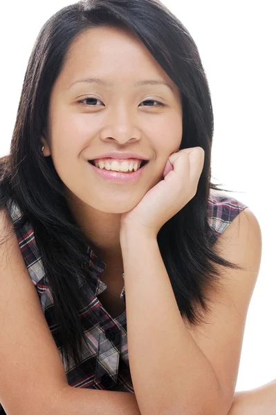 Gelukkig Aziatisch meisje — Stockfoto