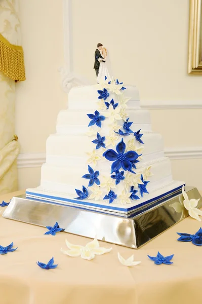 Primer plano pastel de boda — Foto de Stock