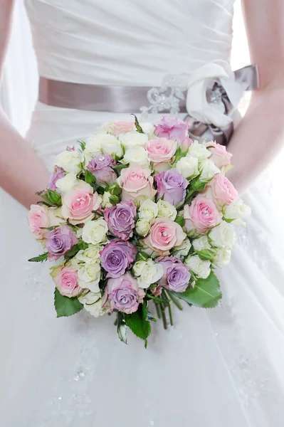 Flores de noivas close-up Fotografias De Stock Royalty-Free