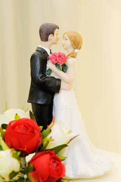 Wedding cake topper — Stock Photo, Image
