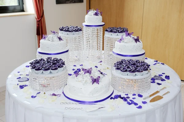 Big wedding cake — Stock Photo, Image