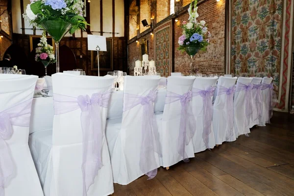 Chair cover wedding — Stock Photo, Image