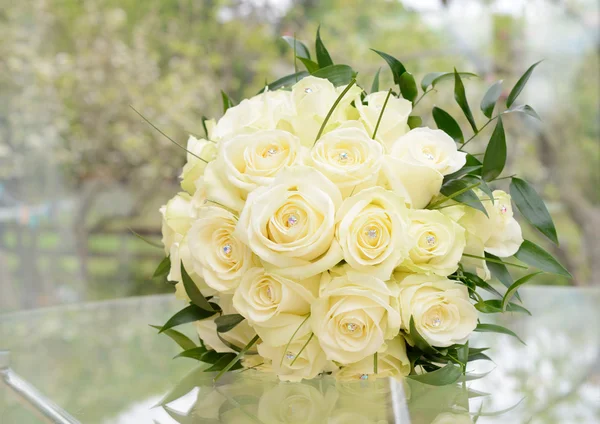 Brides flower arrangement Royalty Free Stock Images