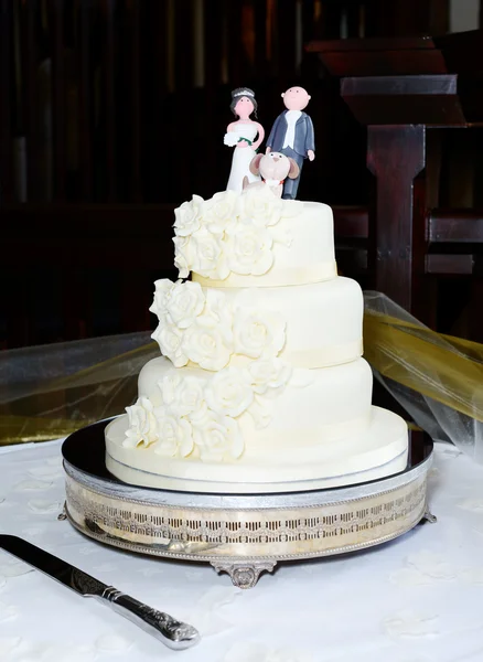 Bolo de casamento — Fotografia de Stock