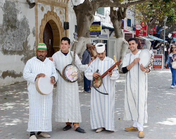 Morocco musicians — Stock Photo, Image