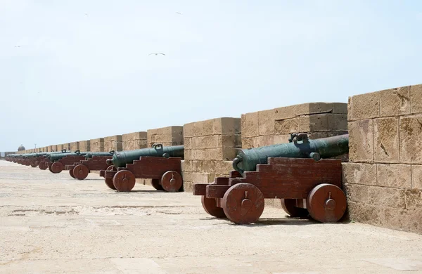 Kanoner essaouira — Stockfoto